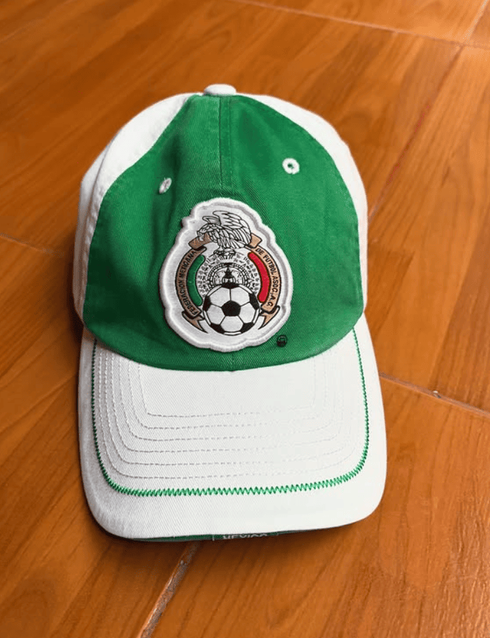 Gorra Selección Mexicana FMF Bicolor Verde y Blanca